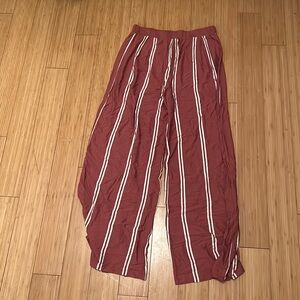 Wide leg flowy pants